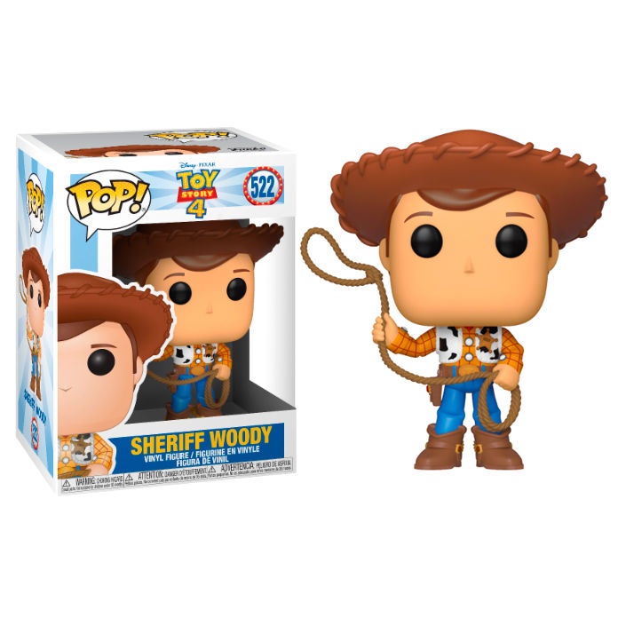 Figura Funko POP! de Woody de Toy Story 4 con cuerda - 2