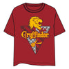Camiseta granate de Gryffindor Harry Potter con estampado frontal