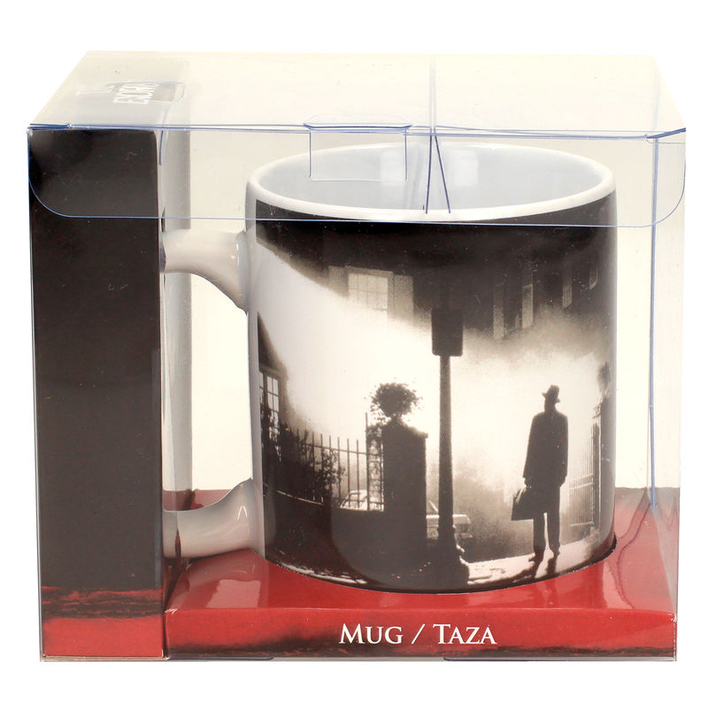 Taza de cerámica The Exorcist con diseño de póster en blanco y negro - 3