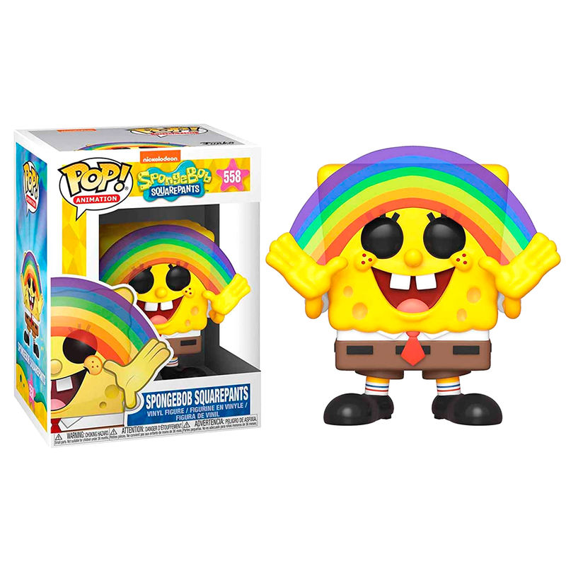 Figura Funko POP! de Bob Esponja Rainbow con arcoíris - 2