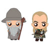 Set de figuras Pokis de Gandalf y Legolas