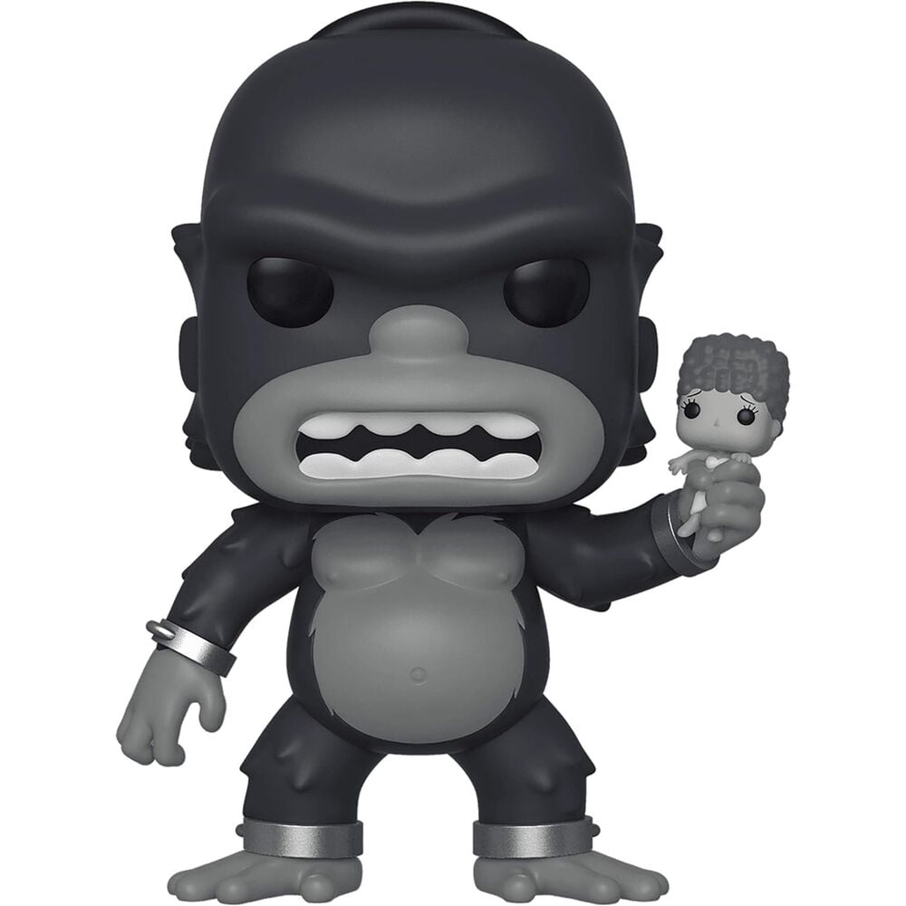Figura Funko POP! King Homer de Los Simpson en acabado monocromo
