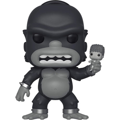 Figura Funko POP! King Homer de Los Simpson en acabado monocromo