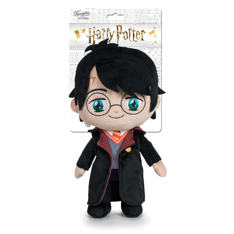 Peluche de Harry Potter de 29 cm con túnica negra