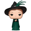 Figura Funko POP! de Minerva McGonagall con sombrero negro y túnica verde