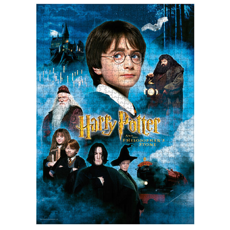 Puzzle póster de Harry Potter y la Piedra Filosofal de 1000 piezas