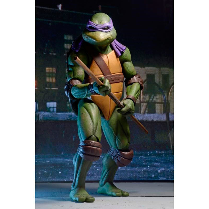 Figura articulada de Donatello de Tortugas Ninja con bastón - 4