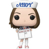 Figura Funko POP! de Robin de Stranger Things con gorro marinero y cartel