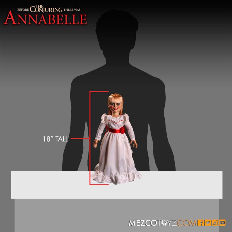 Réplica de la muñeca Annabelle de The Conjuring de 46 cm - 2