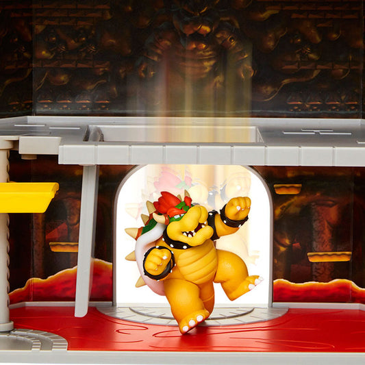 Playset Castillo Bowser Deluxe de Super Mario con figura de Bowser - 3