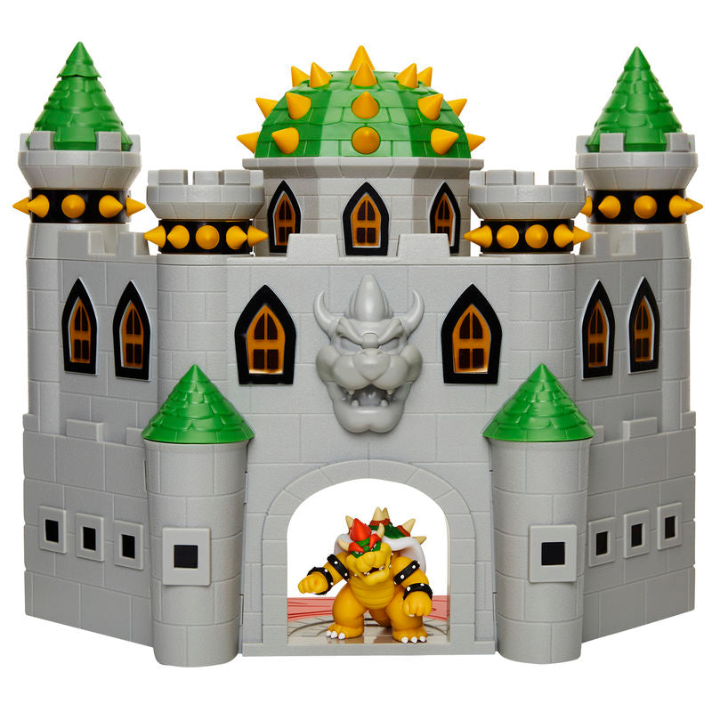 Playset Castillo Bowser Deluxe de Super Mario con figura de Bowser - 8