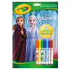 Libro de actividades Frozen 2 de Crayola con 7 rotuladores