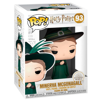 Figura Funko POP! de Minerva McGonagall con sombrero negro y túnica verde - 3