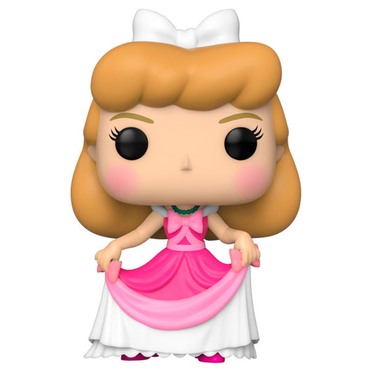 Figura Funko POP! de Cenicienta con vestido rosa en caja con ventana - 2