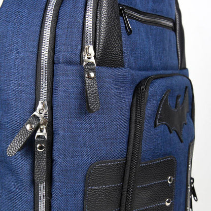 Mochila casual Batman DC Comics azul y negra de 46 cm - 2