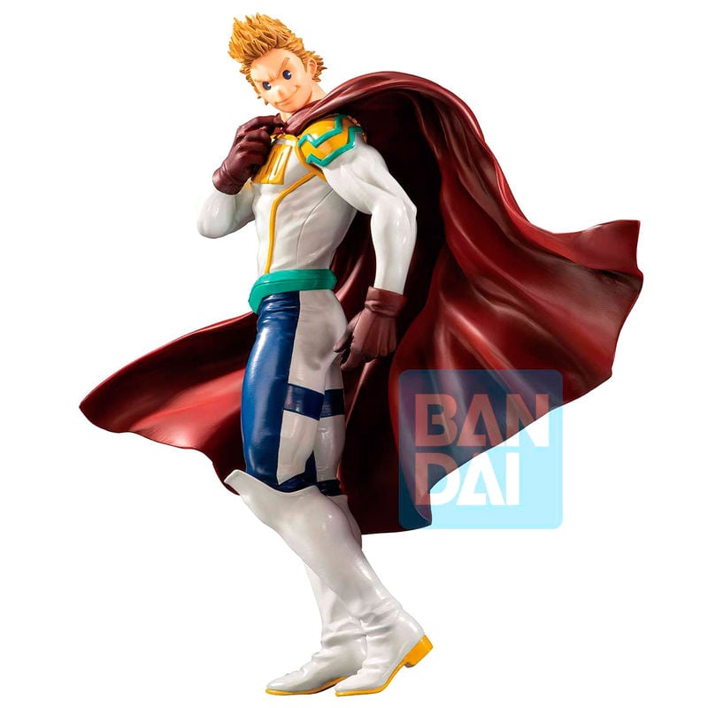 Figura Ichibansho de Mirio Togata con capa granate