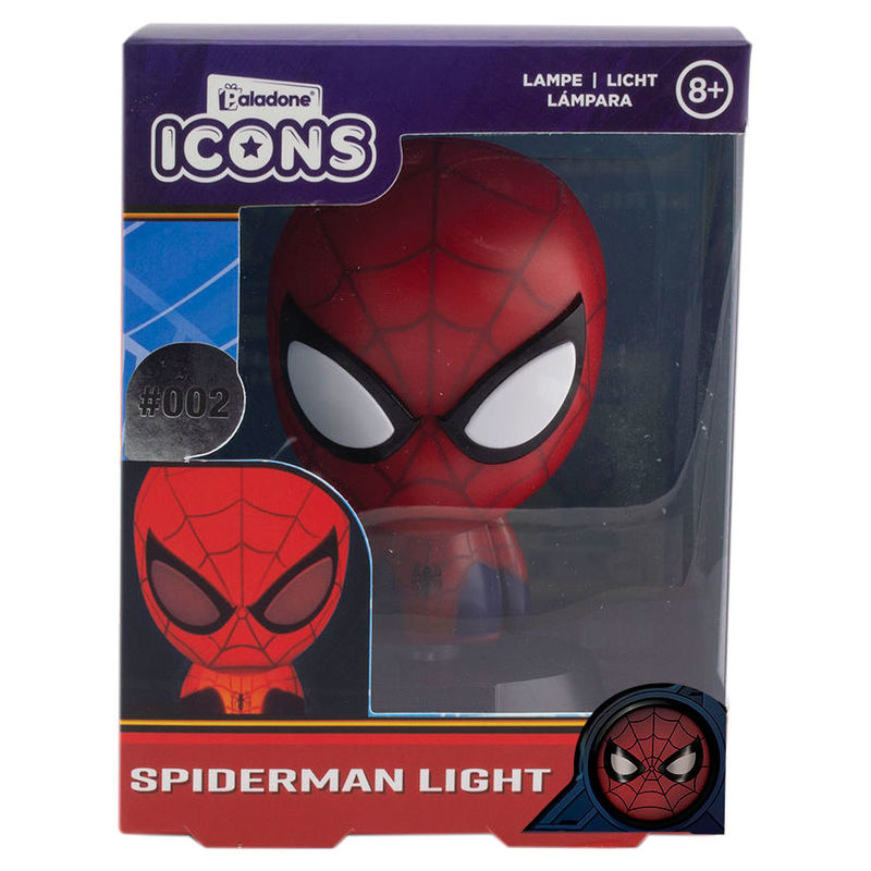 Lámpara Icons de Spider-Man Marvel con base negra - 3