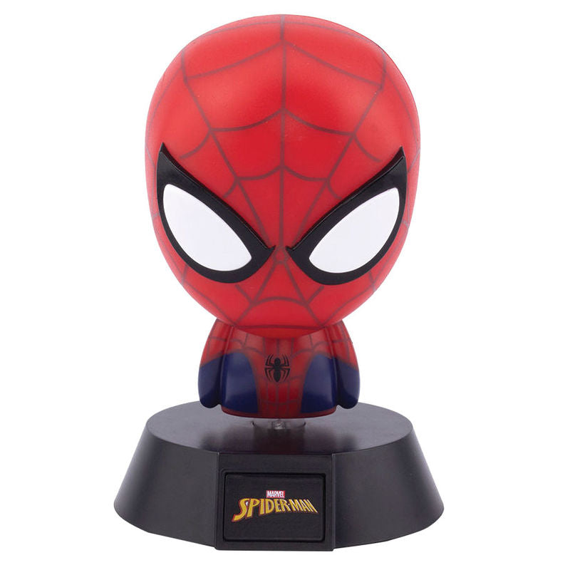 Lámpara Icons de Spider-Man Marvel con base negra