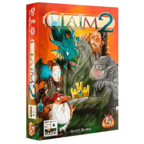 Caja del juego de mesa Claim 2 de SD Games