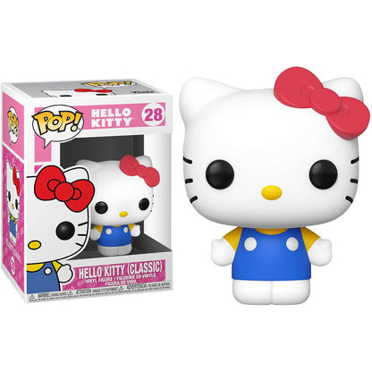 Figura Funko POP de Hello Kitty con lazo rojo y vestido azul - 2