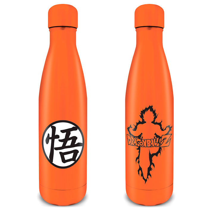 Botella naranja de acero inoxidable de Goku Dragon Ball Z de 550 ml - 2