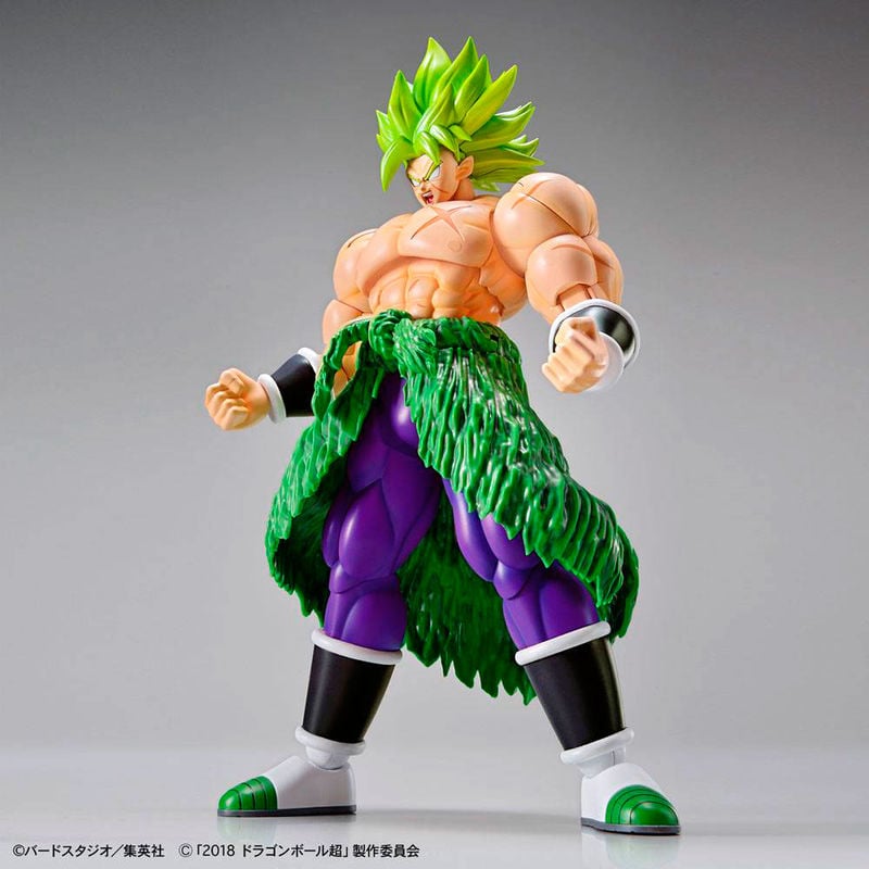 Figura model kit de Broly Super Saiyan Full Power de Dragon Ball Super