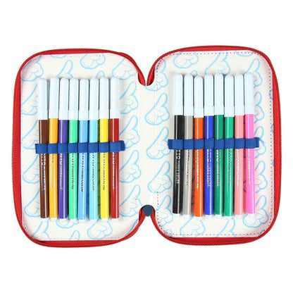 Plumier triple Giotto de Mickey Disney en azul y rojo - 3