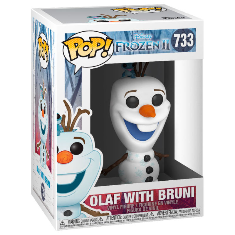 Figura Funko POP! de Olaf con Bruni de Frozen 2 - 3