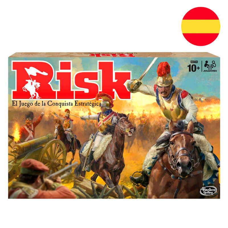 Caja del juego de mesa Risk de HASBRO en español