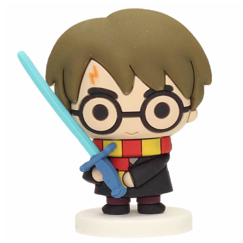 Figura mini de Harry Potter SD TOYS con espada azul