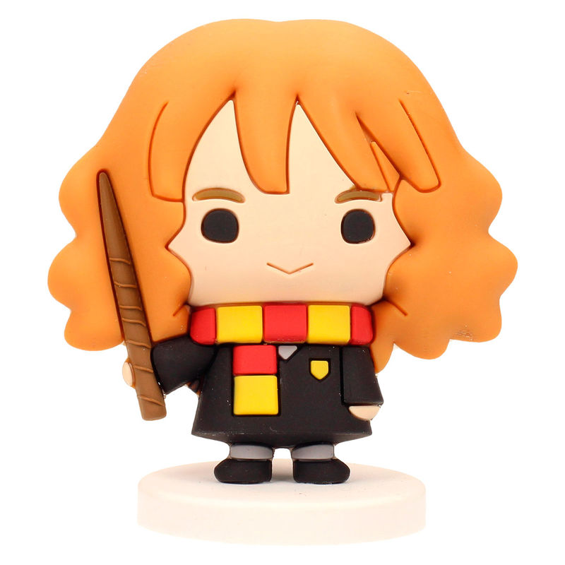 Figura mini de Hermione de Harry Potter con varita y base