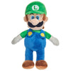 Peluche de Luigi de Super Mario Bros con gorra verde y peto azul