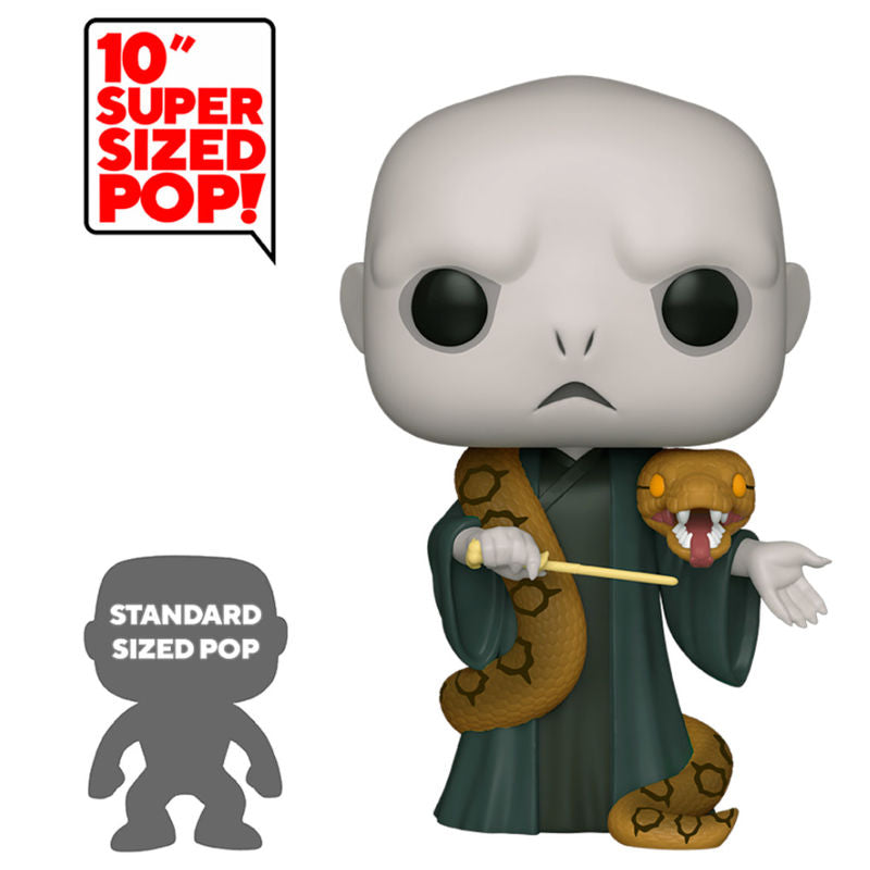 Figura Funko POP! de Voldemort con Nagini en caja con ventana - 2