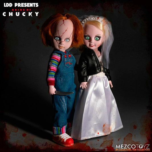 Set de figuras Chucky y Tiffany Living Dead Dolls de 25 cm - 8