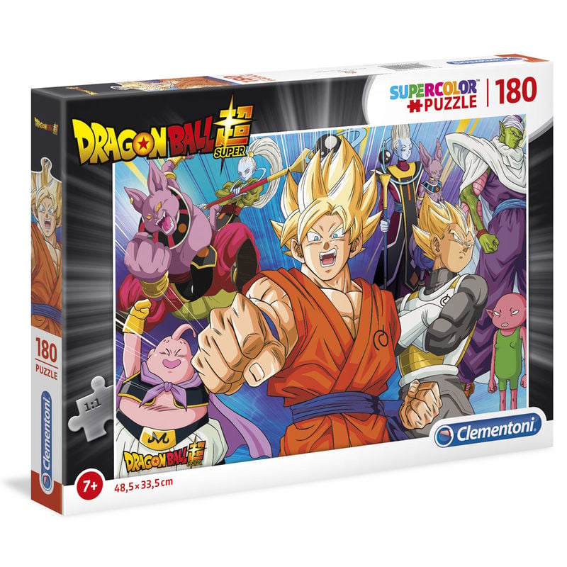 Puzzle Clementoni de Dragon Ball Super con 180 piezas