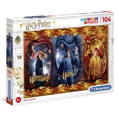 Puzzle Clementoni de Harry Potter con Harry, Ron y Hermione