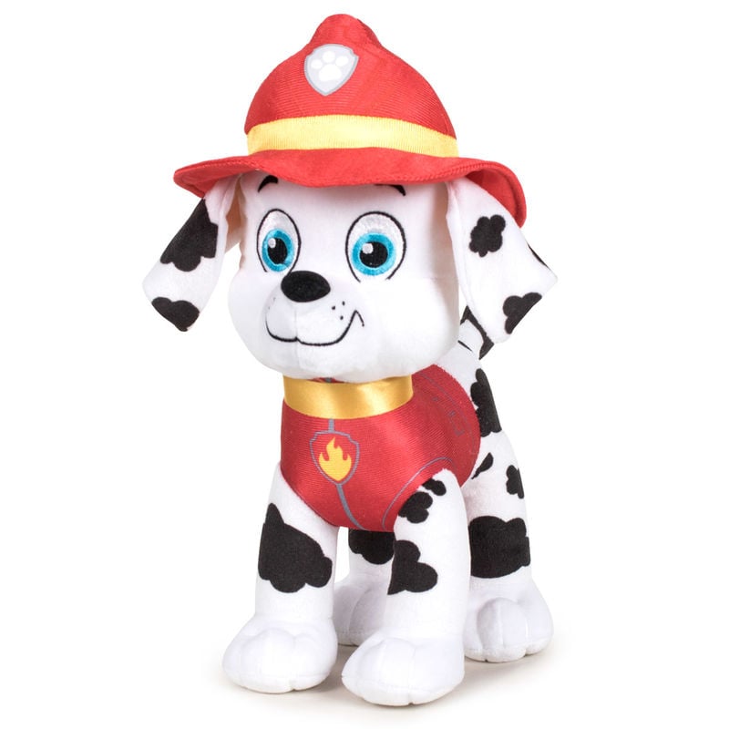 Peluche de Marshall de PAW Patrol con uniforme de bombero