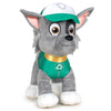 Peluche de Rocky de Patrulla Canina con gorra y chaleco verdes