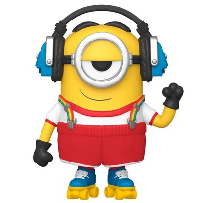 Figura Funko POP de Stuart de Minions 2 con auriculares y patines