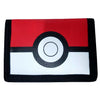 Billetero Poké Ball de Pokémon rojo, blanco y negro
