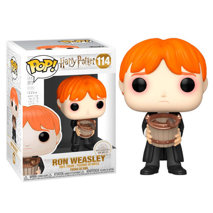Figura Funko POP! de Ron de Harry Potter con un cubo - 2