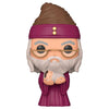 Figura Funko POP! de Dumbledore sosteniendo al bebé Harry