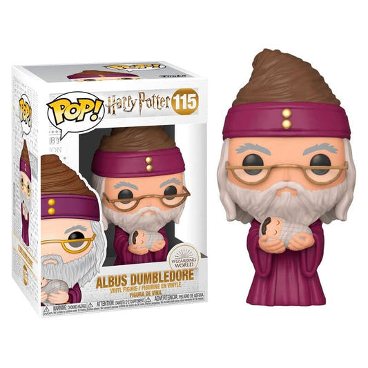 Figura Funko POP! de Dumbledore sosteniendo al bebé Harry - 2