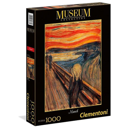 Puzzle Clementoni de El Grito de Munch, colección Museum Collection