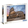 Puzzle Clementoni de 3000 piezas con imagen del Coliseo al amanecer
