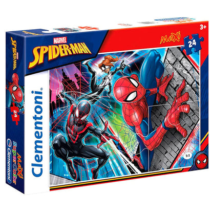 Puzzle Maxi Clementoni de Spider-Man Marvel con 24 piezas