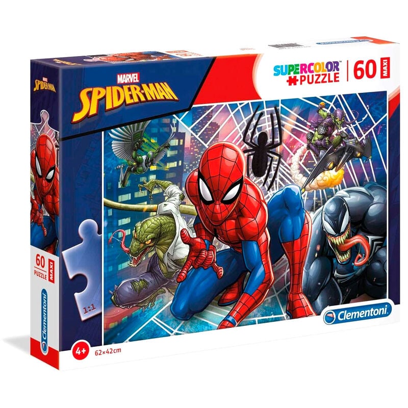 Puzzle Maxi Clementoni de Spider-Man Marvel de 60 piezas