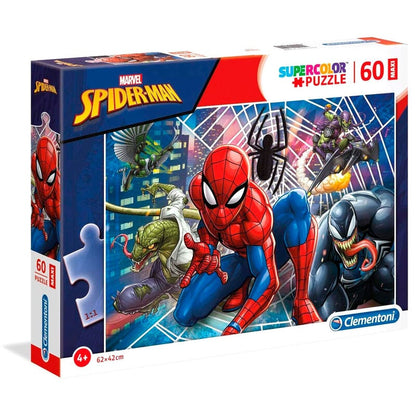 Puzzle Maxi Clementoni de Spider-Man Marvel de 60 piezas