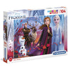Puzzle Frozen II de Disney con Anna, Elsa, Olaf, Kristoff y Sven