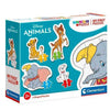 Set Clementoni My First Puzzle Disney Animals de cuatro puzzles de siluetas